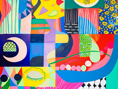 Abstraction as Language - Digital Art Inspired by Beyond Boundaries