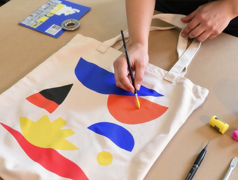 Family First: Carry Your Story - Custom Canvas Tote Art Workshop