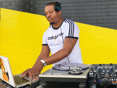 Live on the Plaza with B-Man